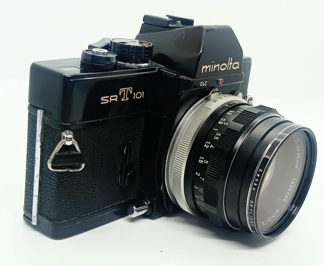 Minolta SR-T 101 一眼レフカメラ 55mm f1.7 レンズ付き