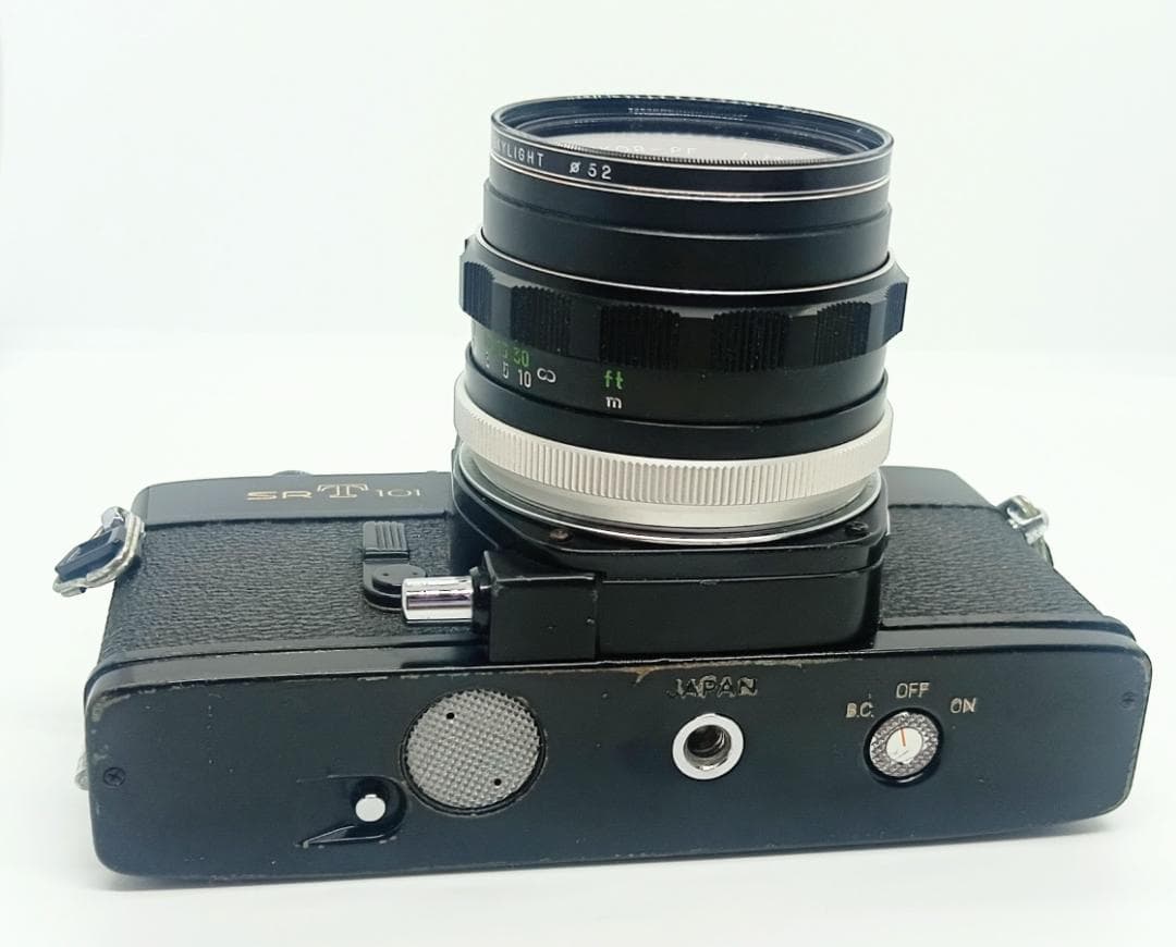 Minolta SR-T 101 一眼レフカメラ 55mm f1.7 レンズ付き