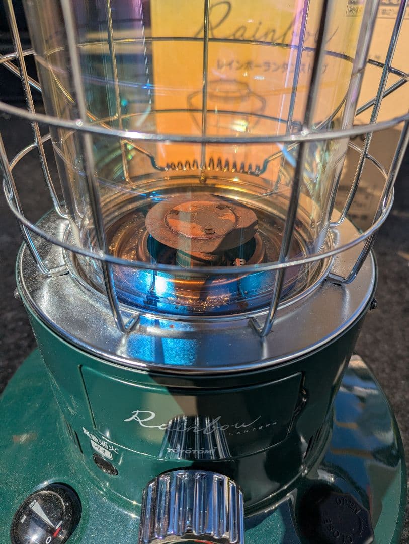 トヨトミ RL-250 レインボーランタンストーブ グリーン