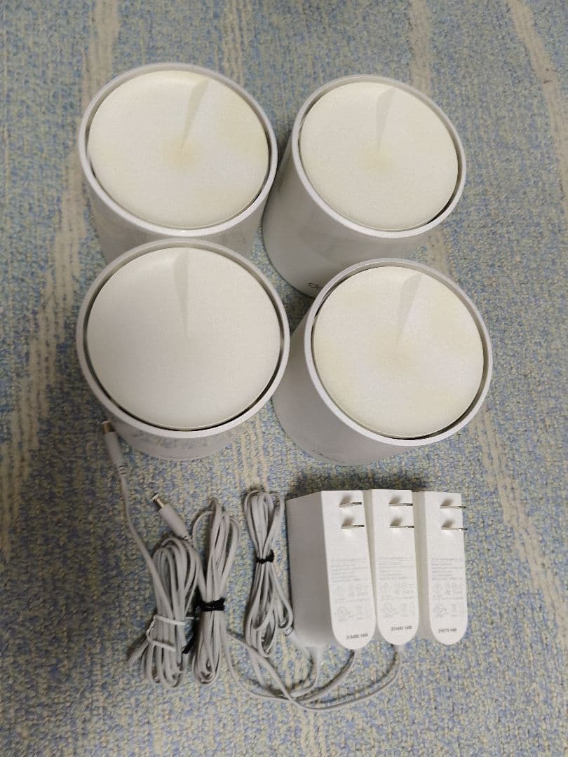 tp-link Deco X60 4台+ACアダプタ3台 メッシュWi-Fi6