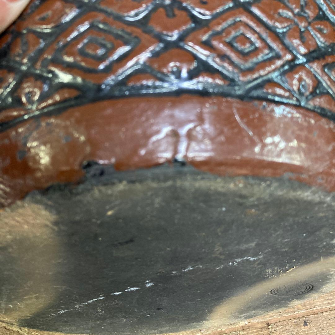 E4 火鉢 ひばち 古民具 古道具 骨董 骨董品 アンティーク ヴィンテージ