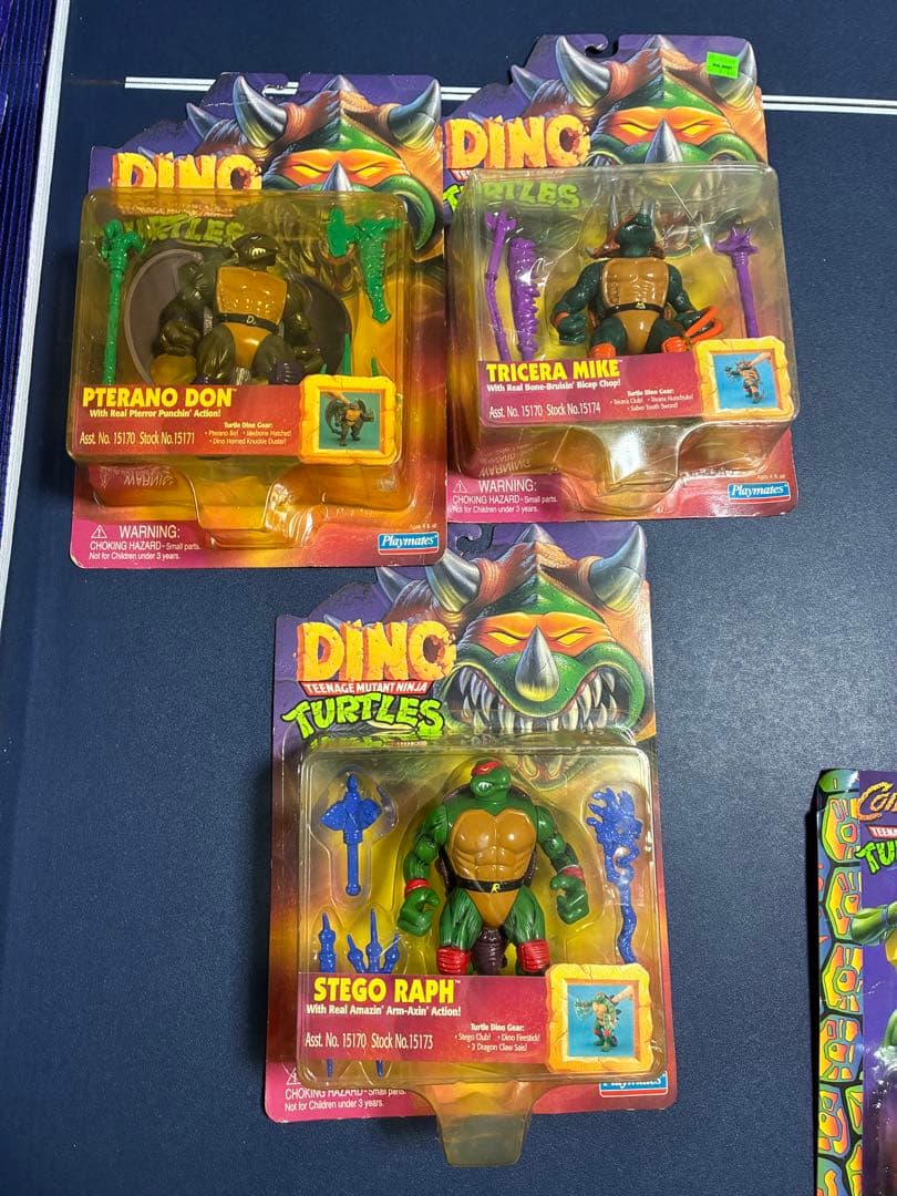 Dino タートルズ フィギュア 他5体セット写真追加しました