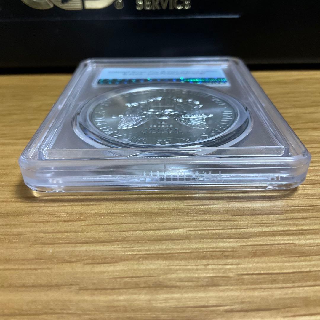 【新品】Silver Eagleイーグル銀貨2021 PCGS MS70 T1