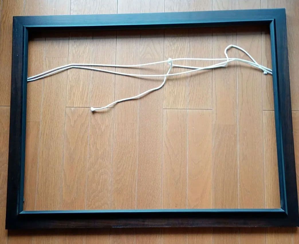 木製額縁　大全紙　アクリル仕様　ダークブラウン