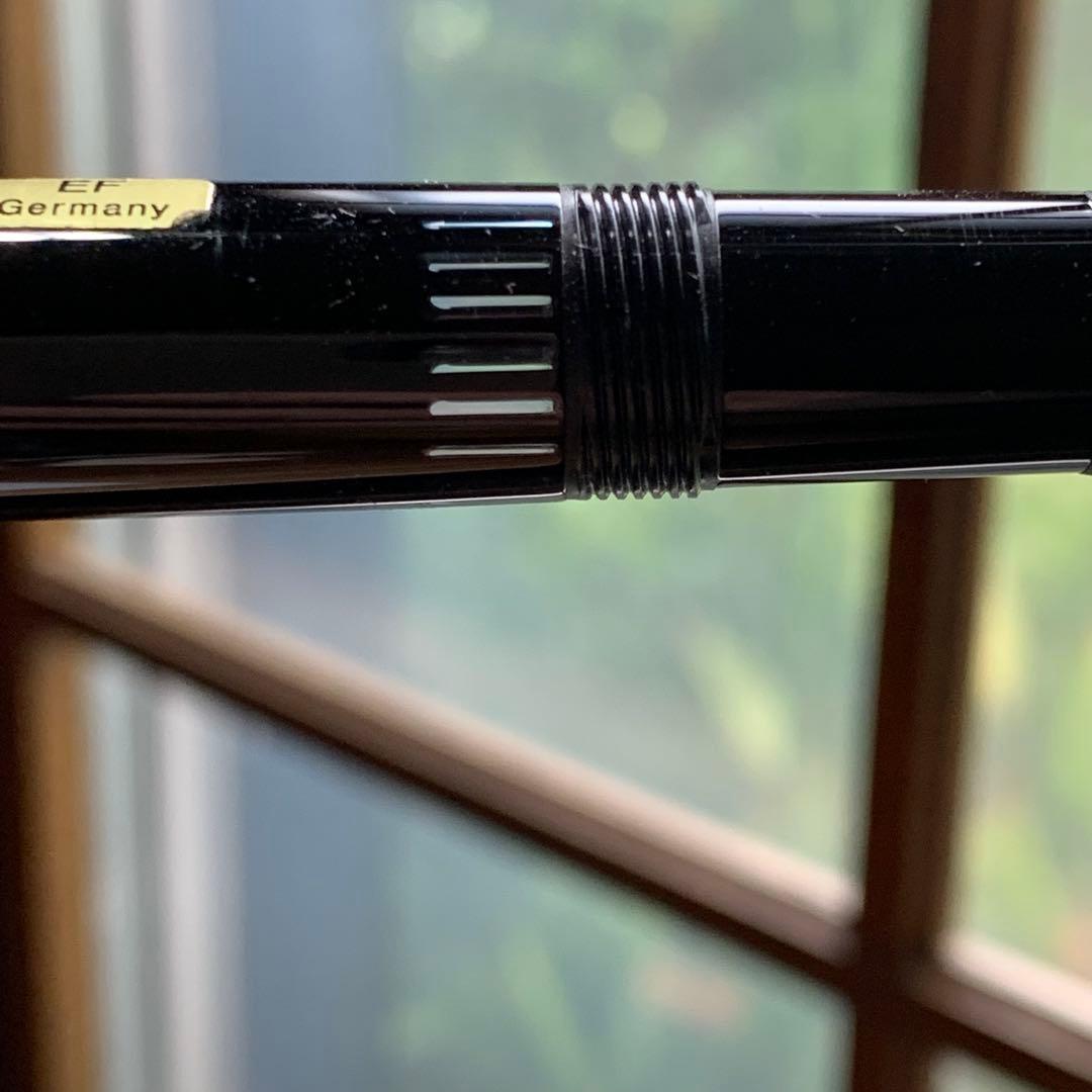 MONT BLANC 万年筆 EF ブラック ケース付き