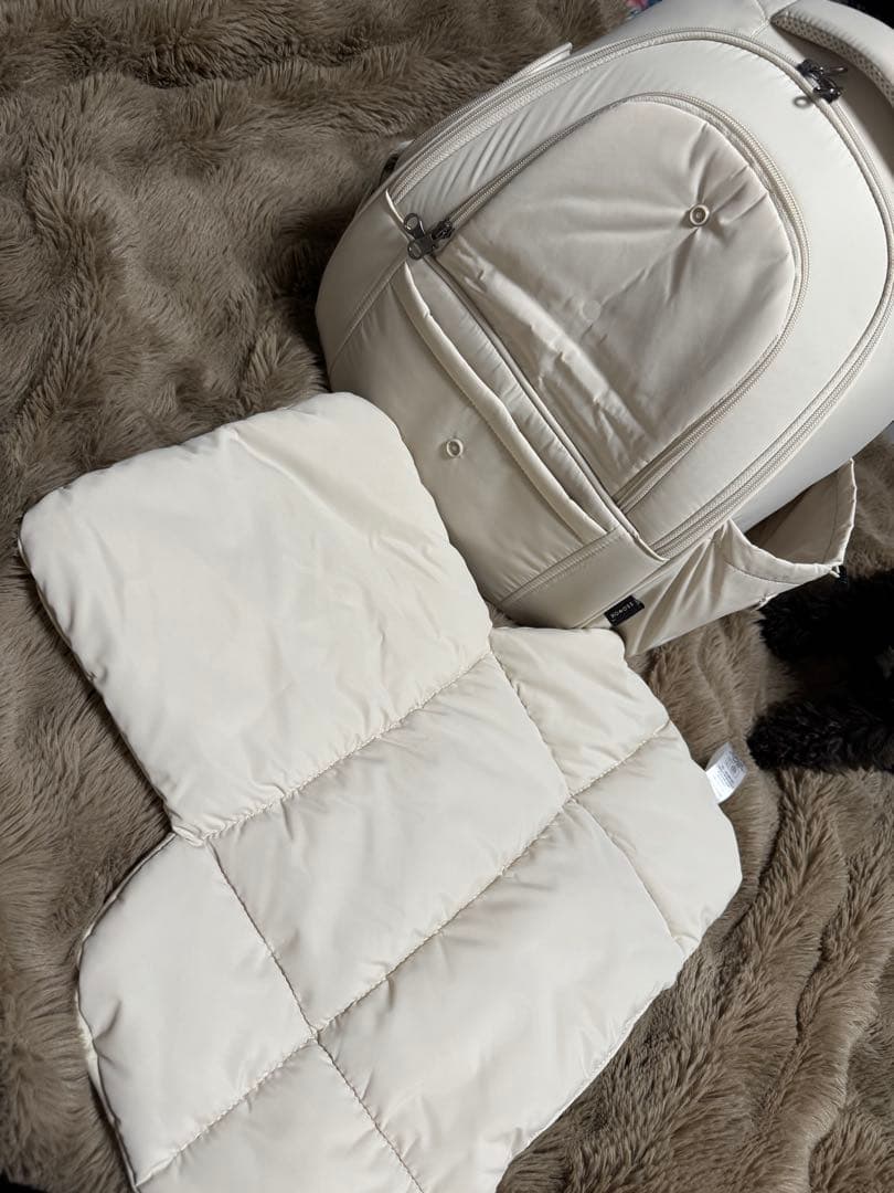 【ほぼ未使用】SSOOOK フロントバッグ＋インナーブランケット