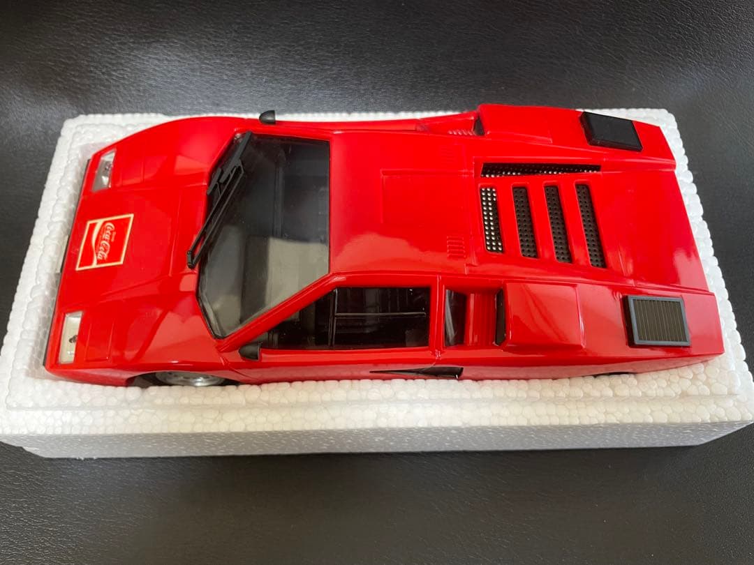 コカコーラ　スーパーカーラジオ　ランボルギーニ　カウンタック　箱付き