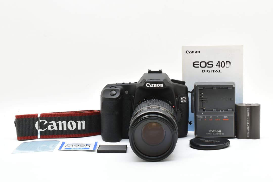 美品 Canon EOS 40D スマホ写真転送 望遠レンズ 8941