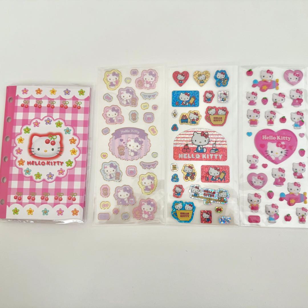 えらんでシール帳&シール　キティ・マイメロ・キキララ　等　7セット