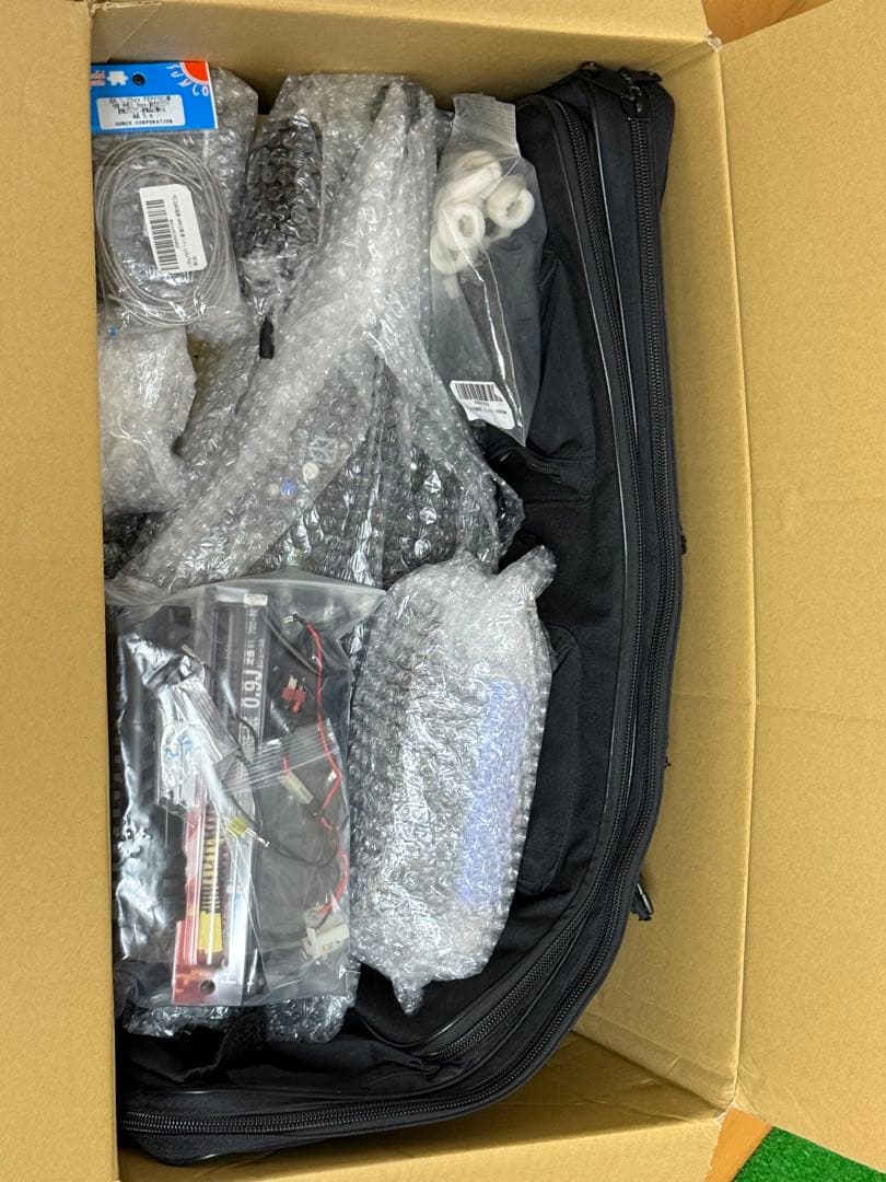 エアソフトガンセット カモフラージュ付き