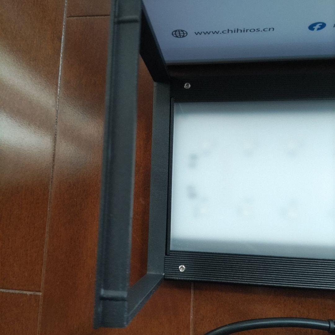 チヒロス wrgbⅡ SLIM 45 ブラック LEDライト