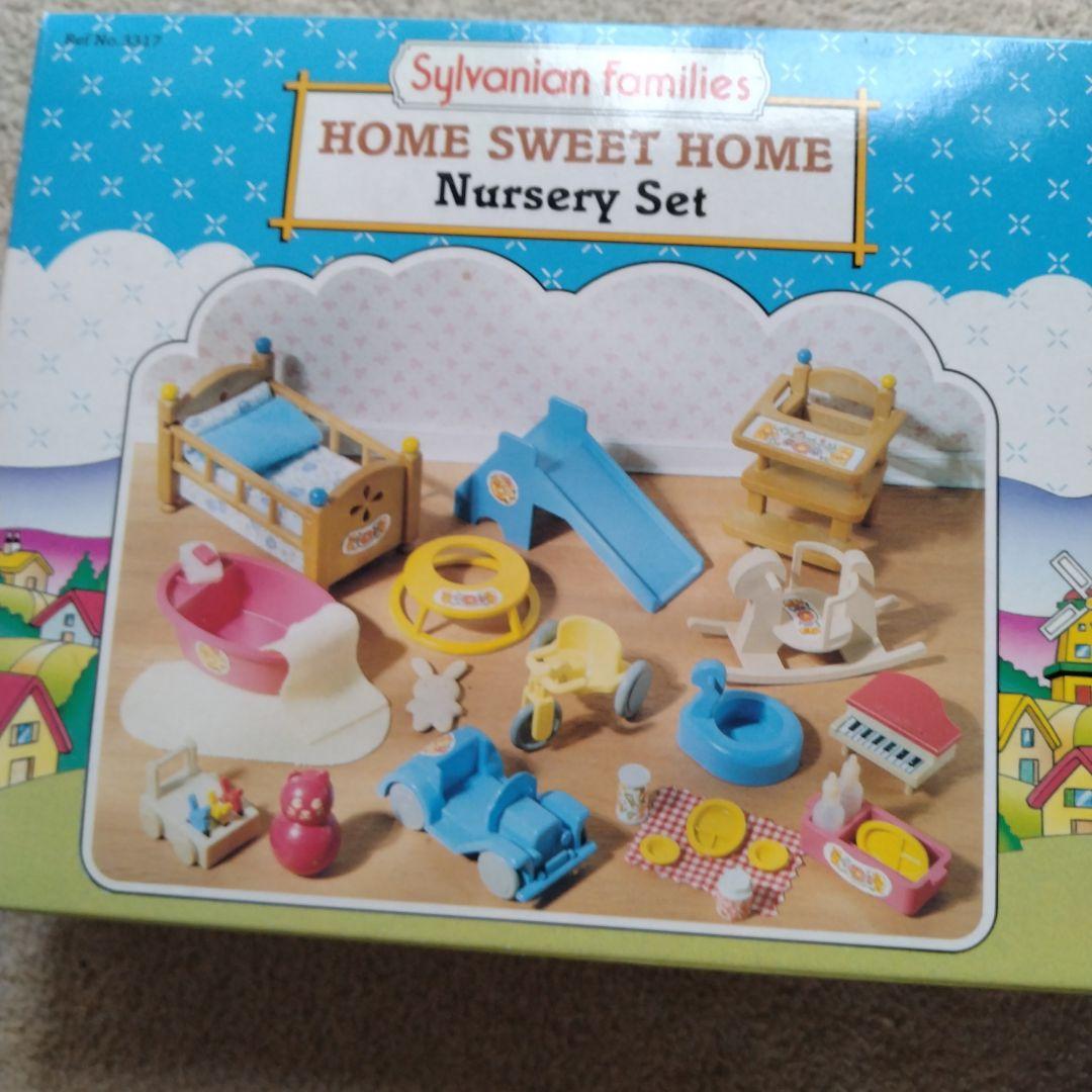 シルバニアファミリー　ナーサリーセット　エポック社　海外製　レア　レトロ