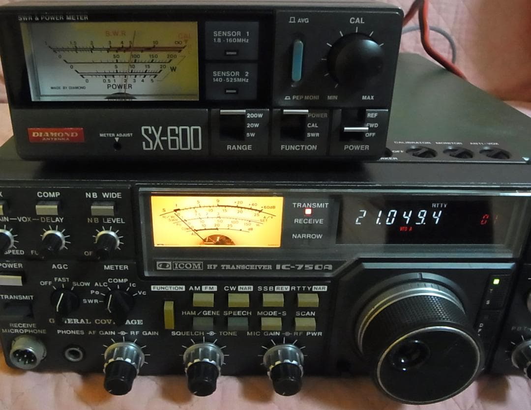 ICOM IC-750A HFトランシーバー 現状品