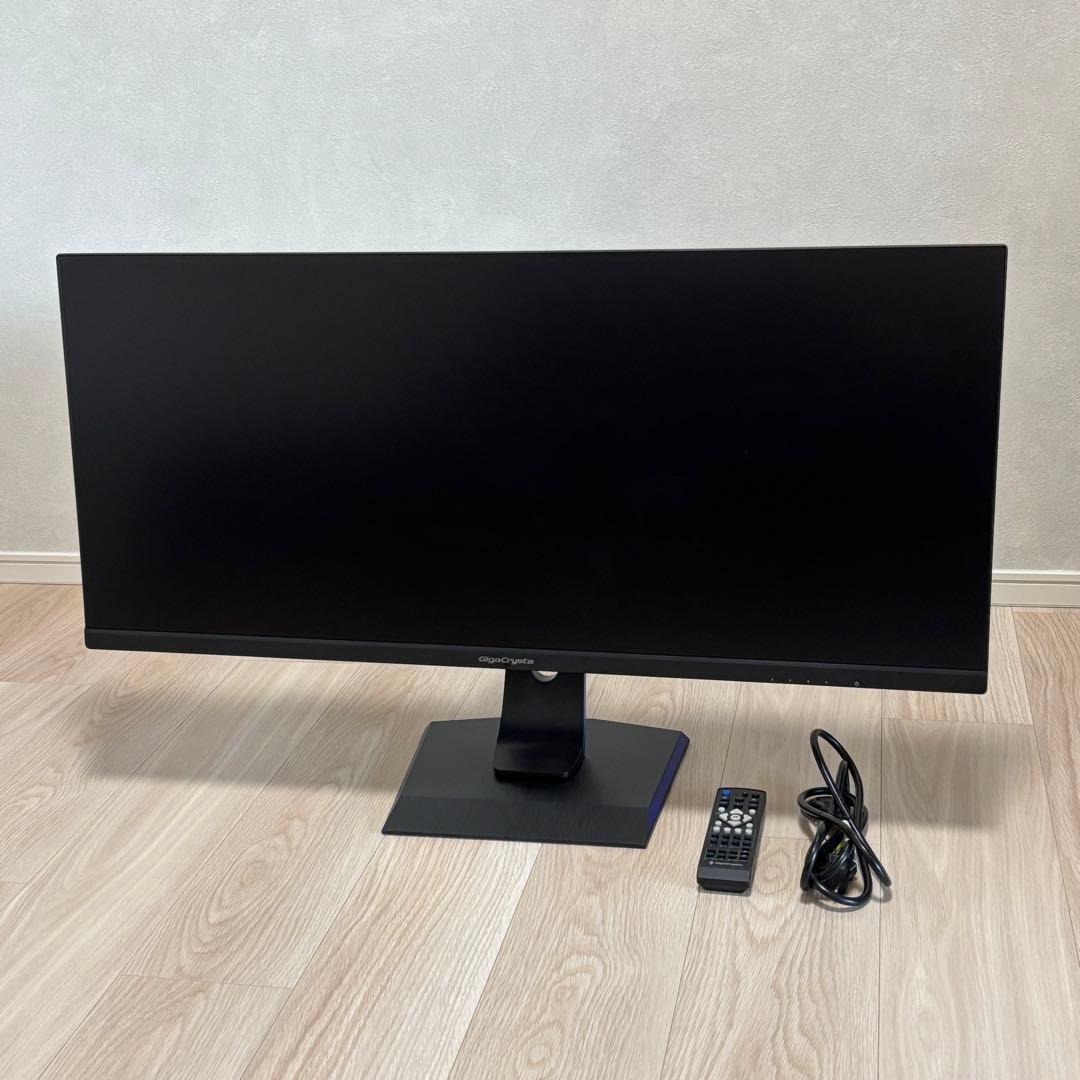 IODATA GigaCrysta(LCD-GCWQ341XDB) モニター