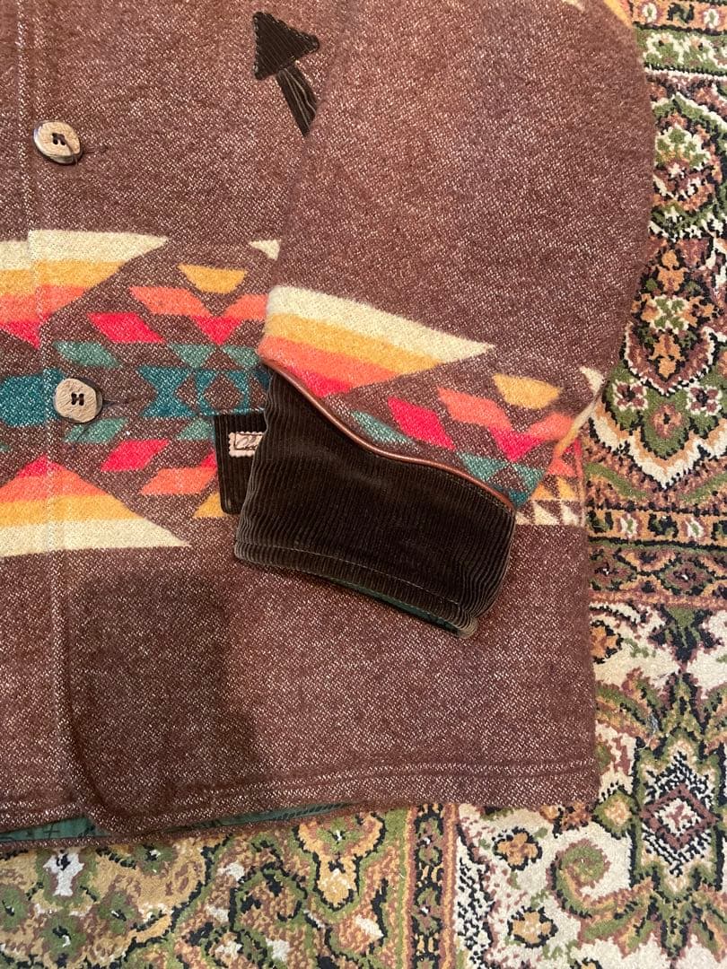 希少・レア CHIPIE フィールドジャケット ブルゾン L ネイティブ柄