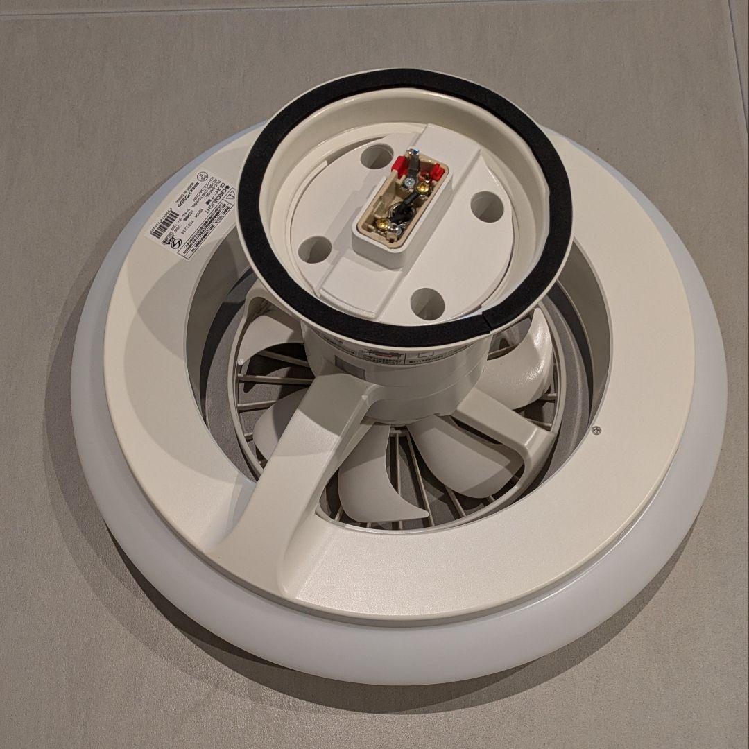 サーキュライト 6畳用 LEDシーリングファン リモコン付 DCC-SW06EC