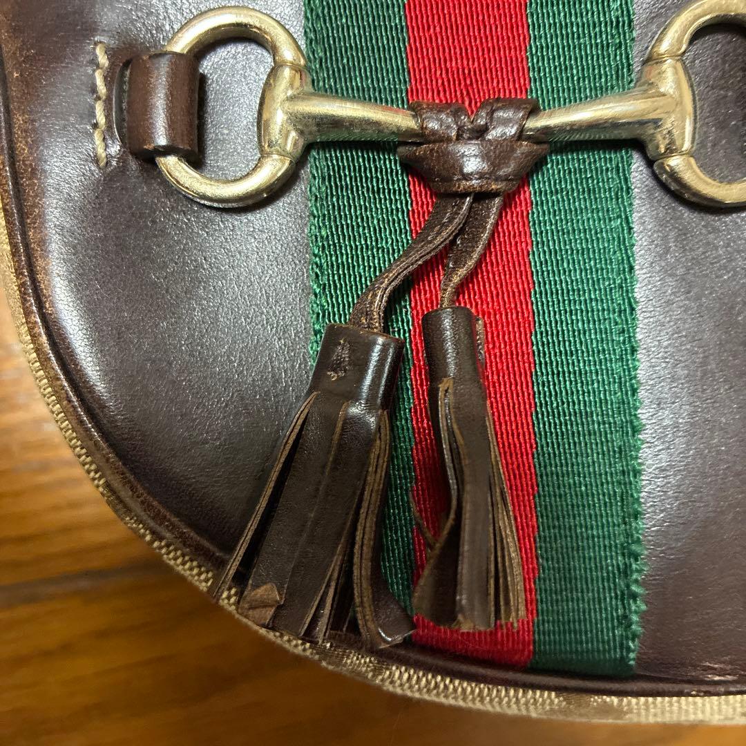 GUCCI GGキャンバス ショルダーバッグ　正規品　232967 520981