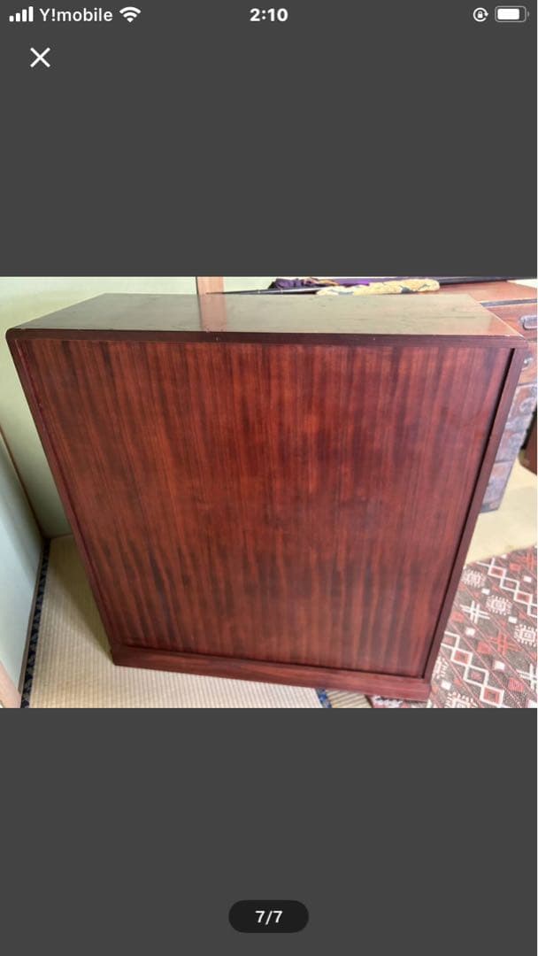 伝統的な日本の木製タンス