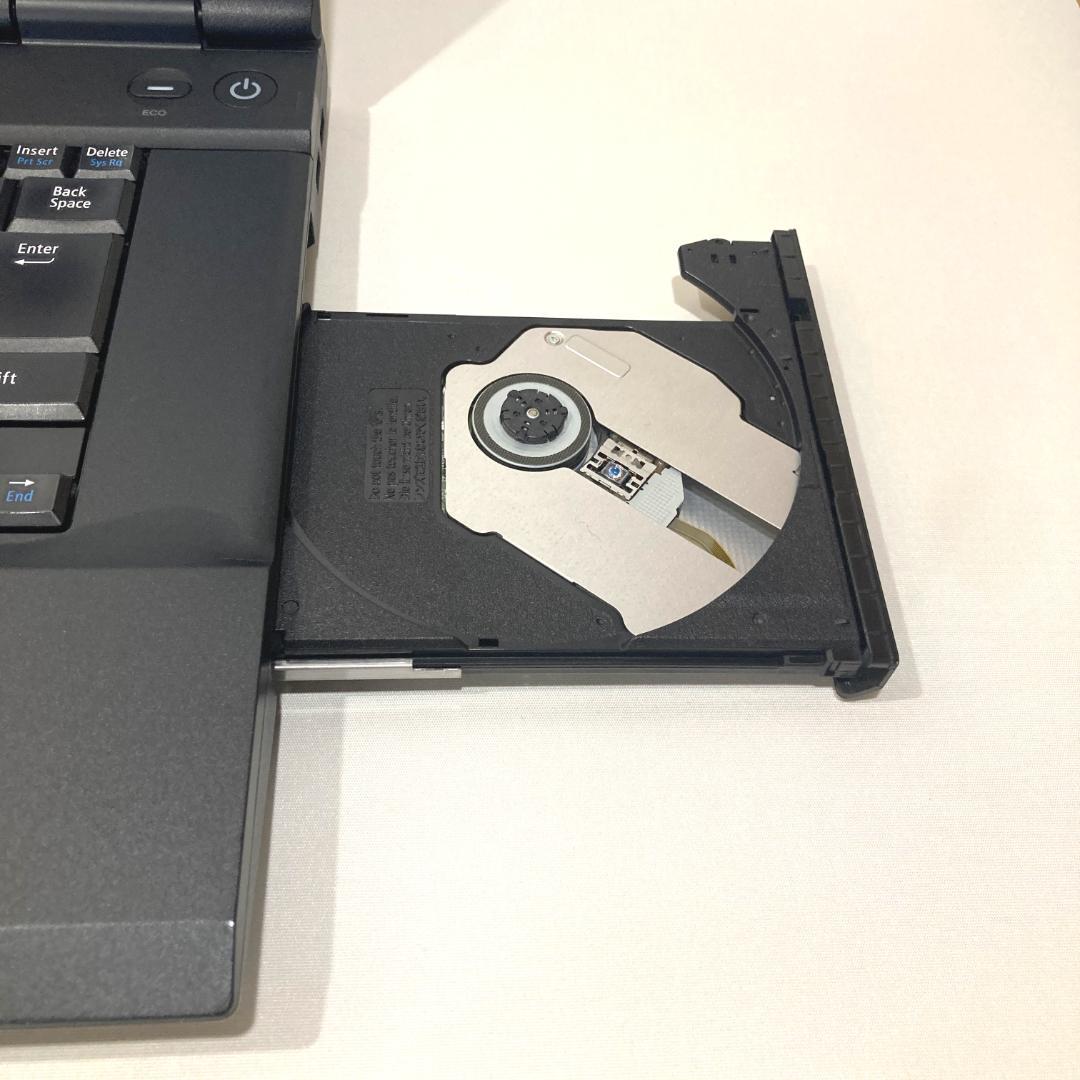 初心者✨快適i3・大画面・DVD✨黒✨すぐ使えるノートパソコン◇D321-4