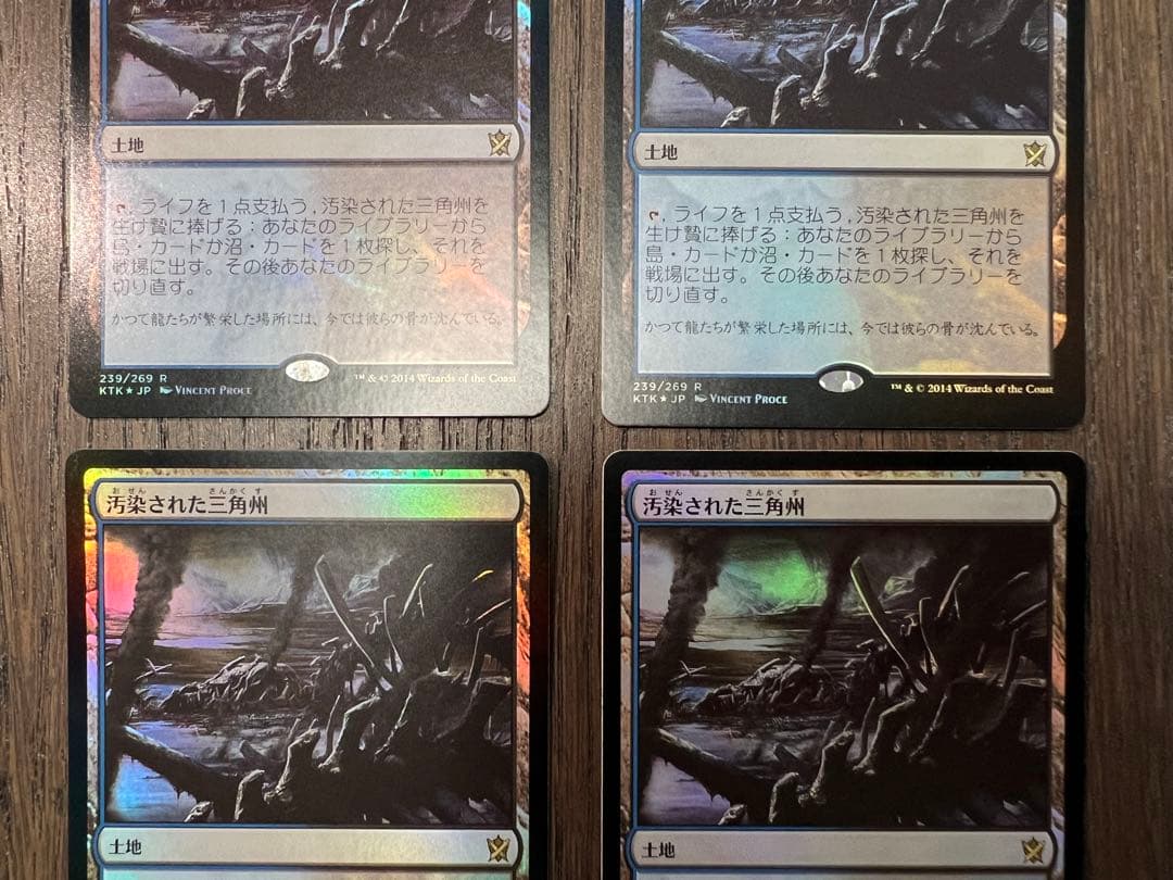 汚染された三角州 / Polluted Delta 日本語 foil