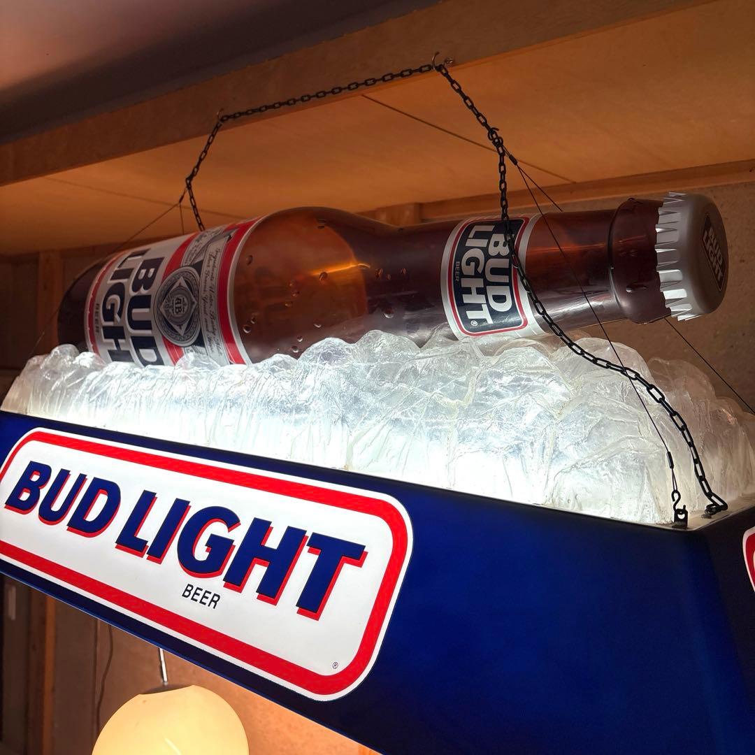 BUDLIGHT プールテーブルライト　バーランプ　ビリヤード　USA 看板