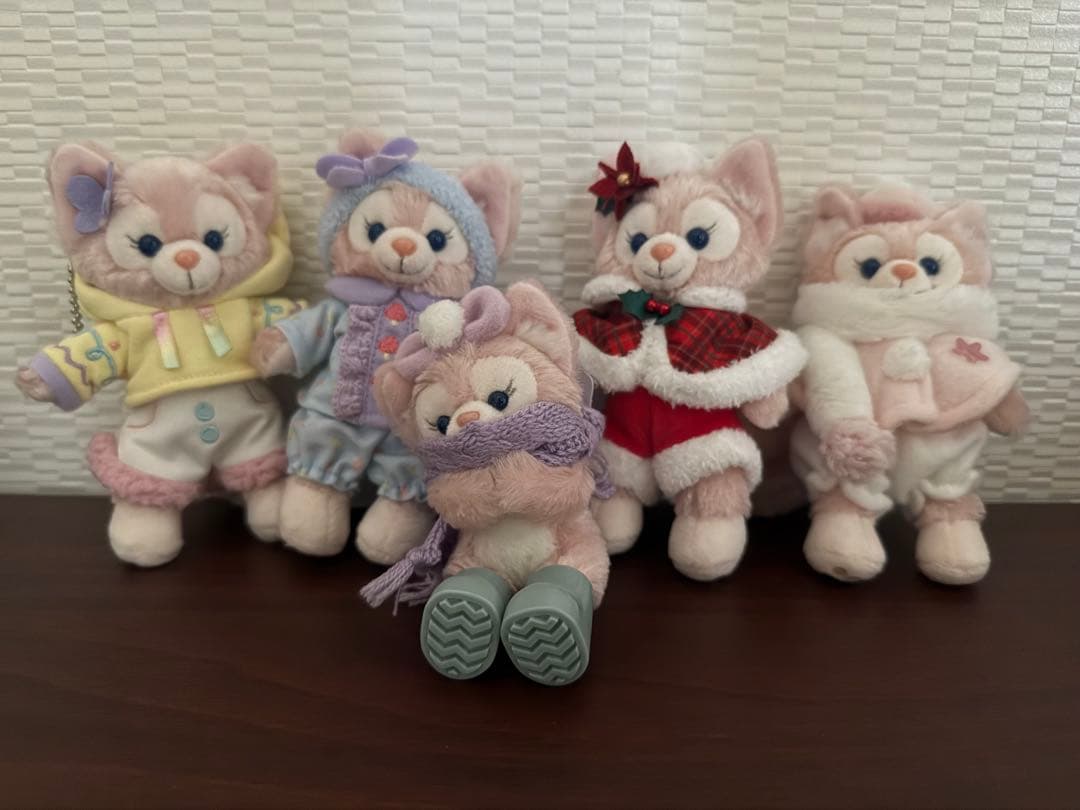 ディズニーシー リーナベル ぬいぐるみバッジ セット売り