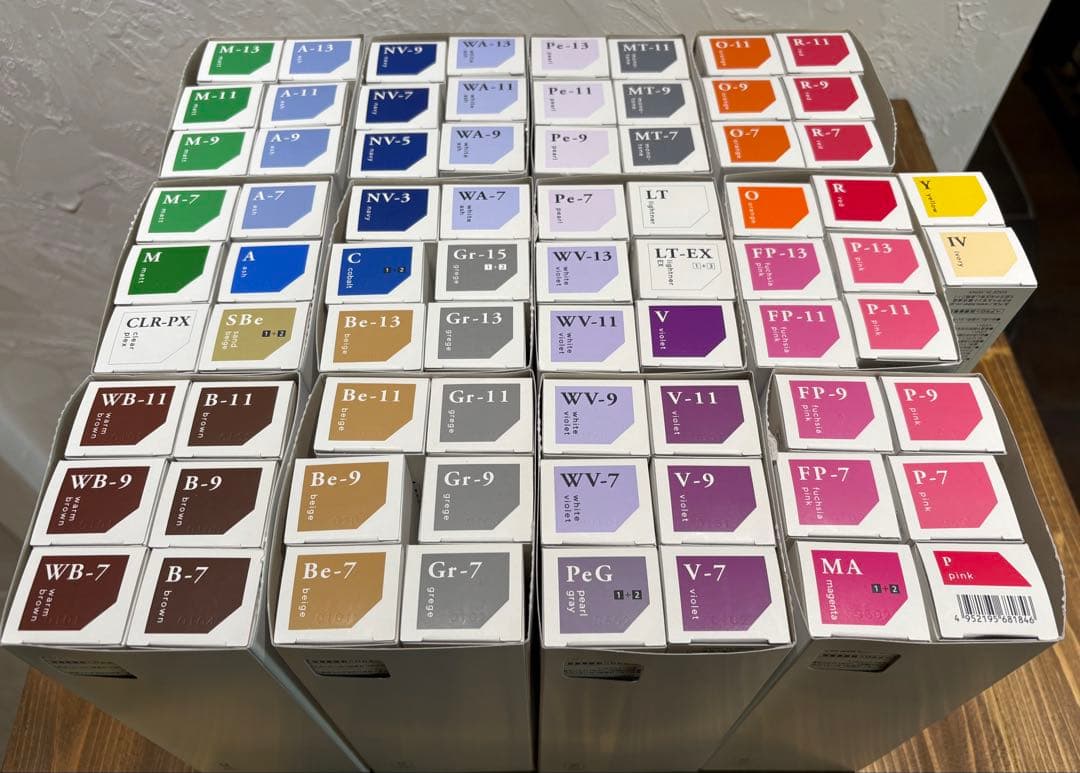 LebeL エドルカラー 未開封64本＋チャート付　計74本