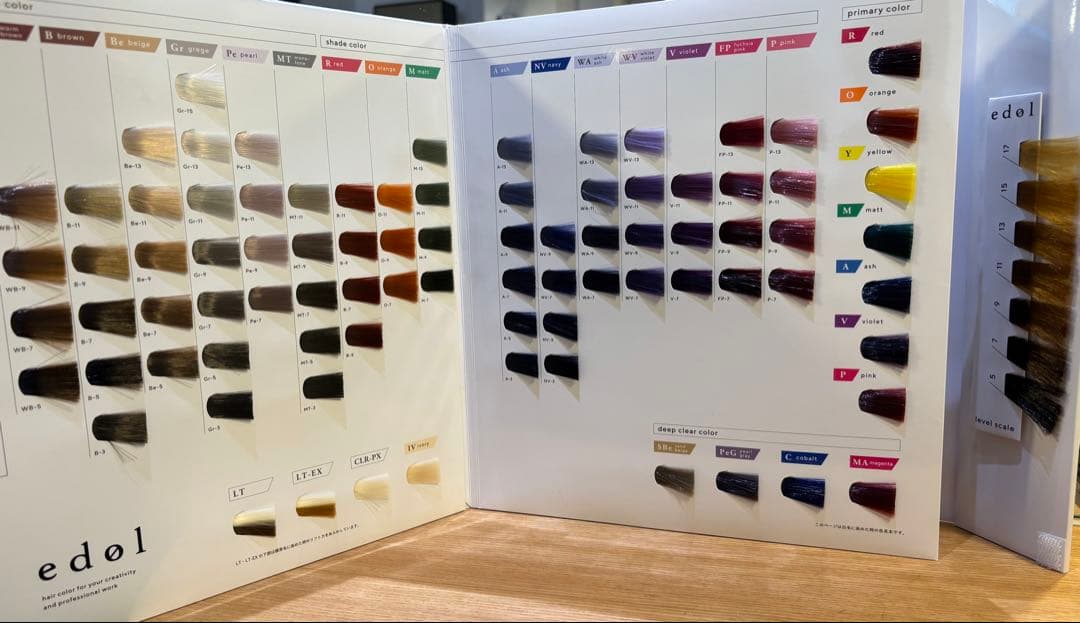 LebeL エドルカラー 未開封64本＋チャート付　計74本