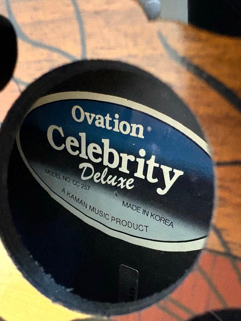 Ovation Celebrity Deluxe CC257 OP-24＋搭載