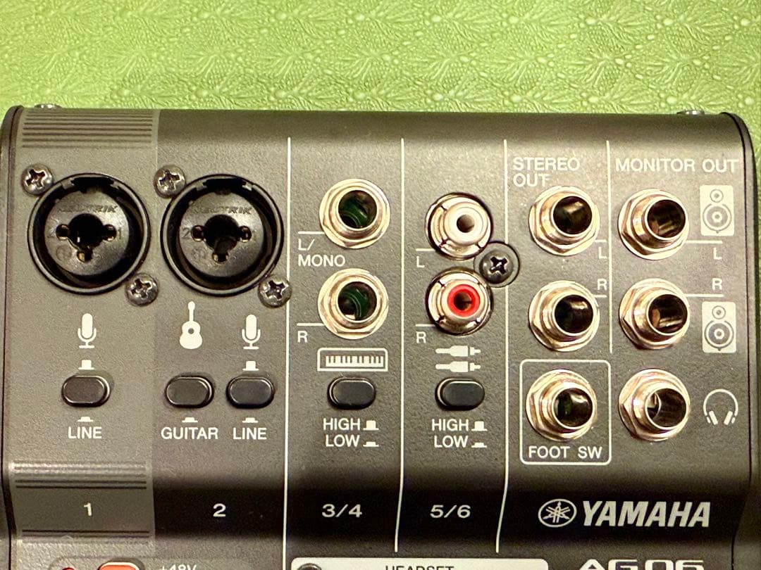 Yamaha AG06 MK2 デジタルミキサー