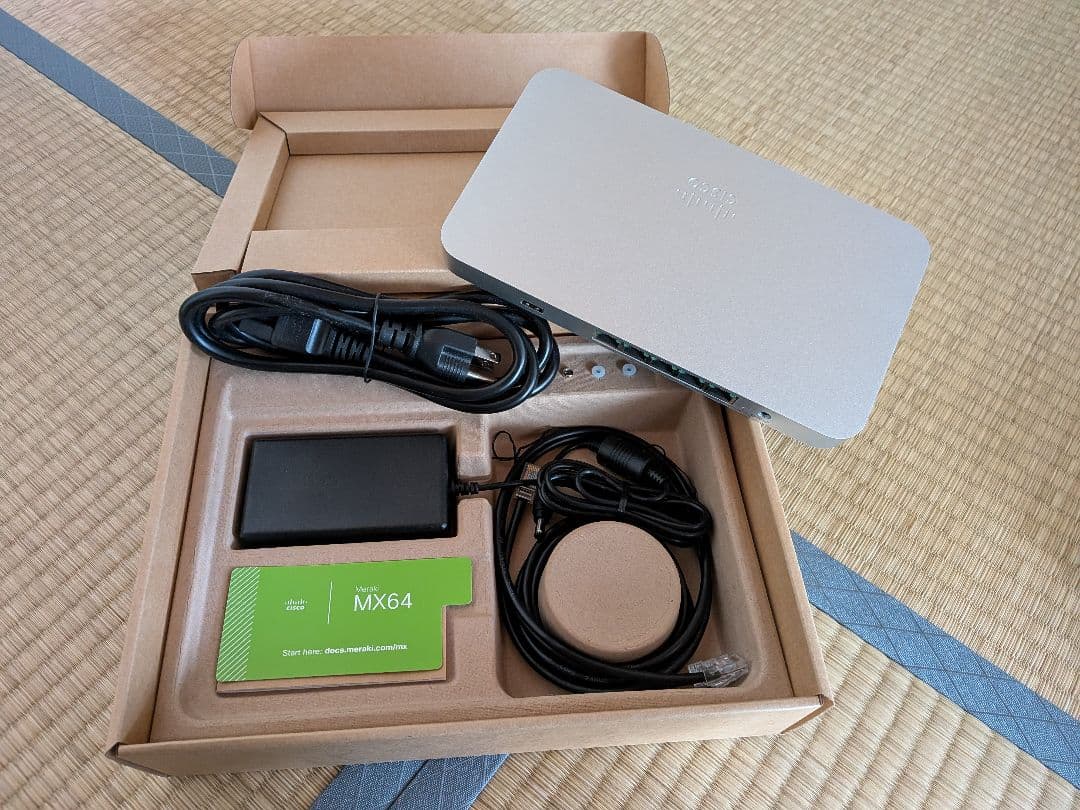 ルーター・ネットワーク機器 Cisco meraki MX64,MS120,MR33