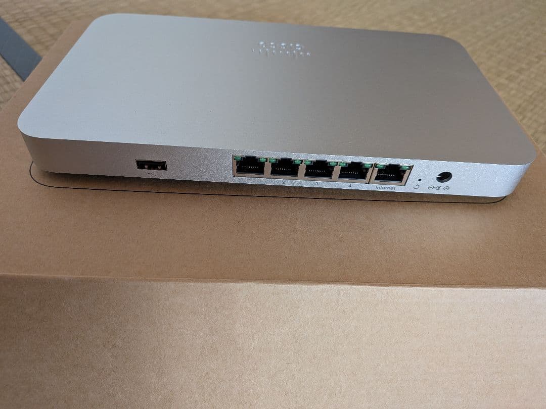 ルーター・ネットワーク機器 Cisco meraki MX64,MS120,MR33