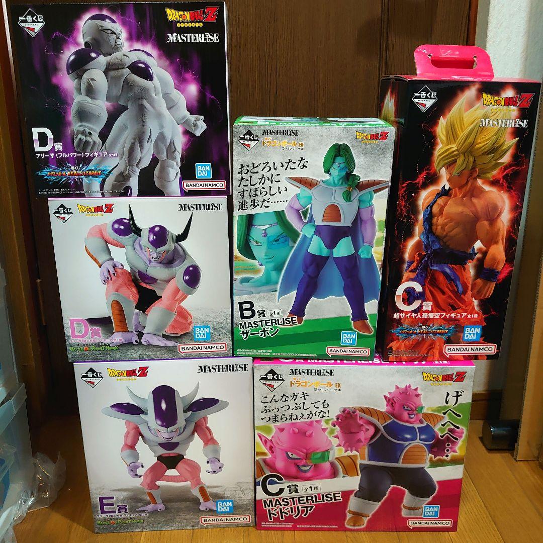ドラゴンボール 一番くじ ナメック星編 フリーザ ザーボン 孫悟空 6点セット