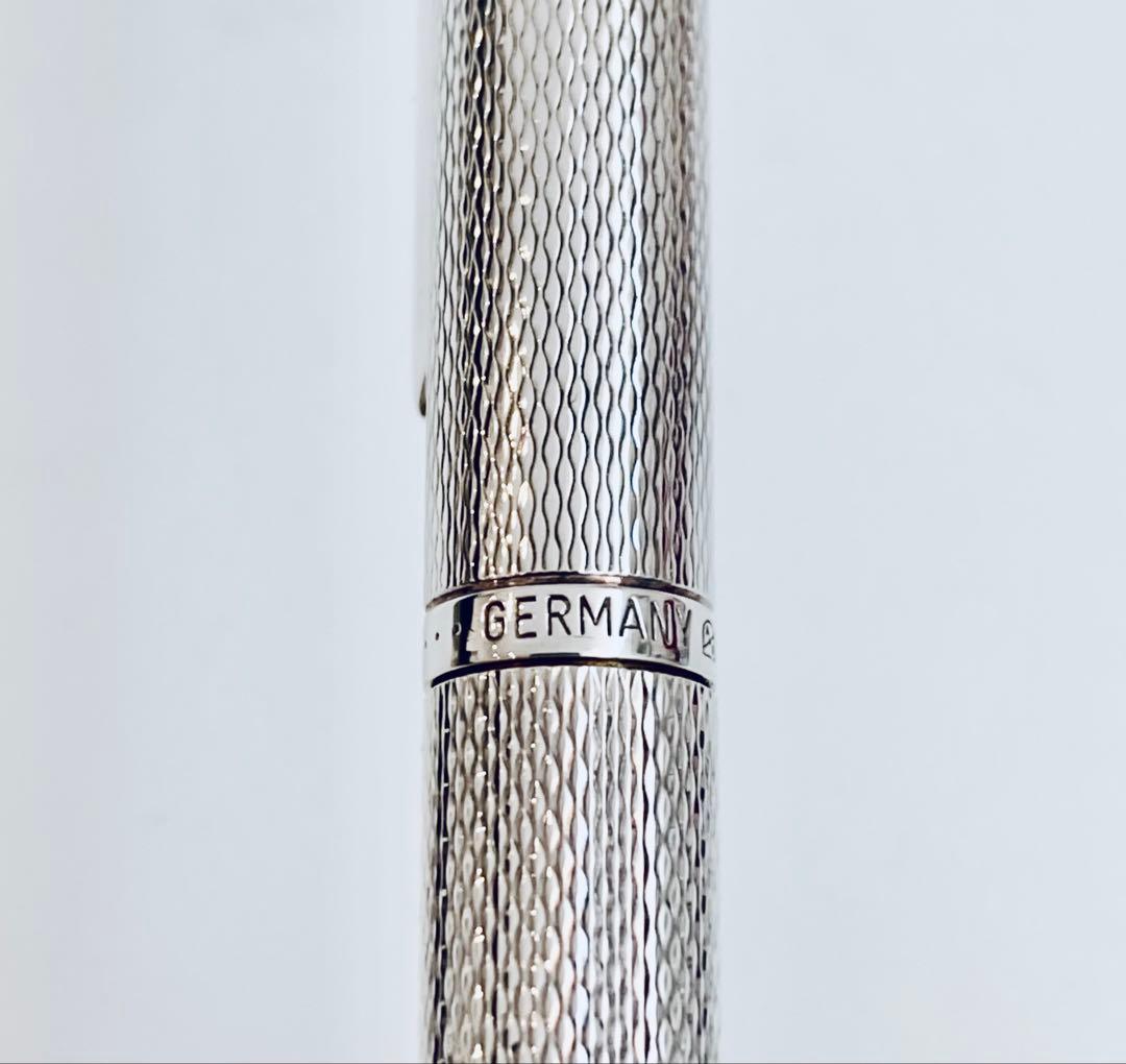 定価26,000円◆ダンヒル銀張りボールペンdunhillモンブラン製1980s