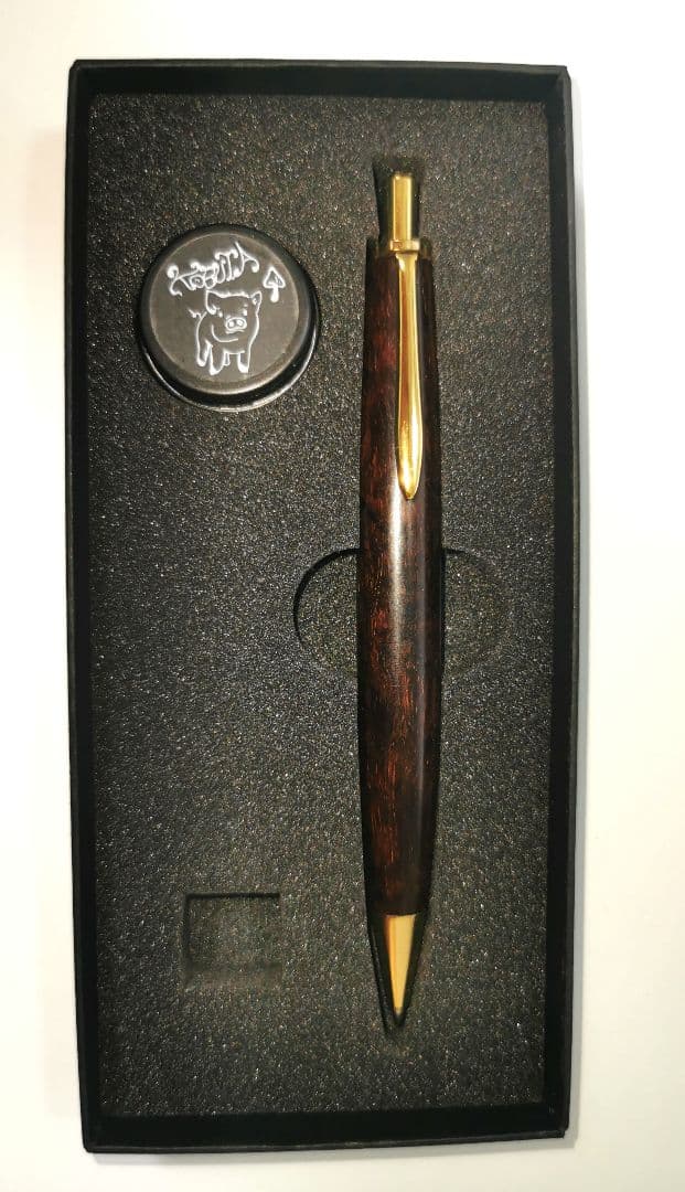 新春値下げ！激レアこぶた工房インドローズウッドオーロラ杢ワックス４個おまけ