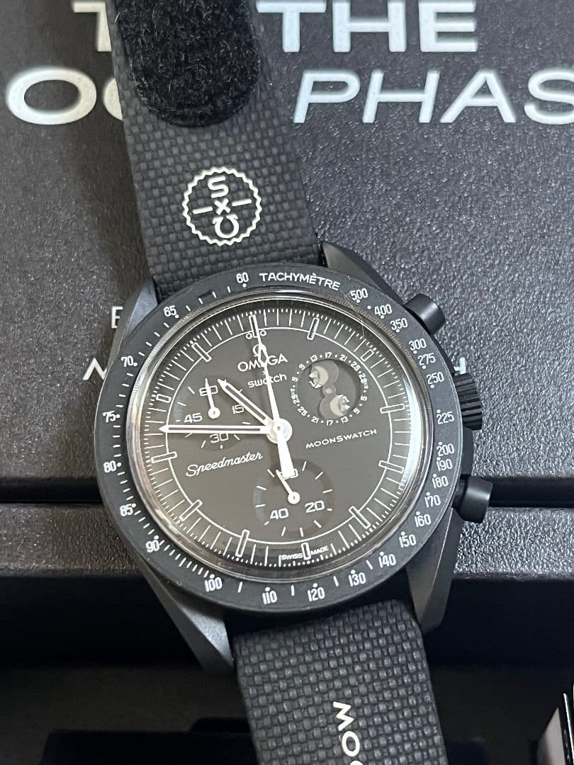 オメガ×スウォッチ スヌーピー 中古美品 ラバーベルト付 swatch