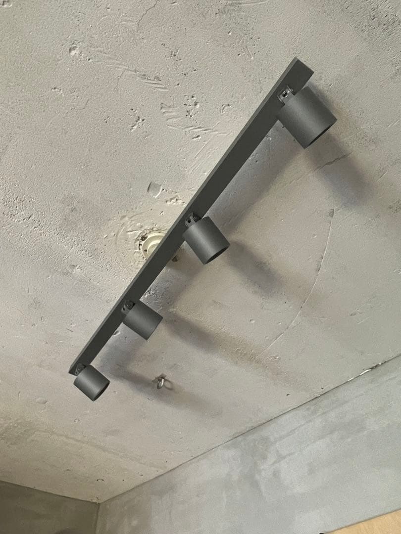 アートワークスタジオ　4連シーリングライト　LEDダークシルバー