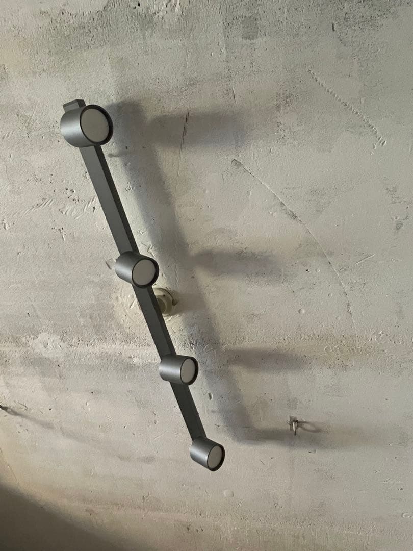 アートワークスタジオ　4連シーリングライト　LEDダークシルバー