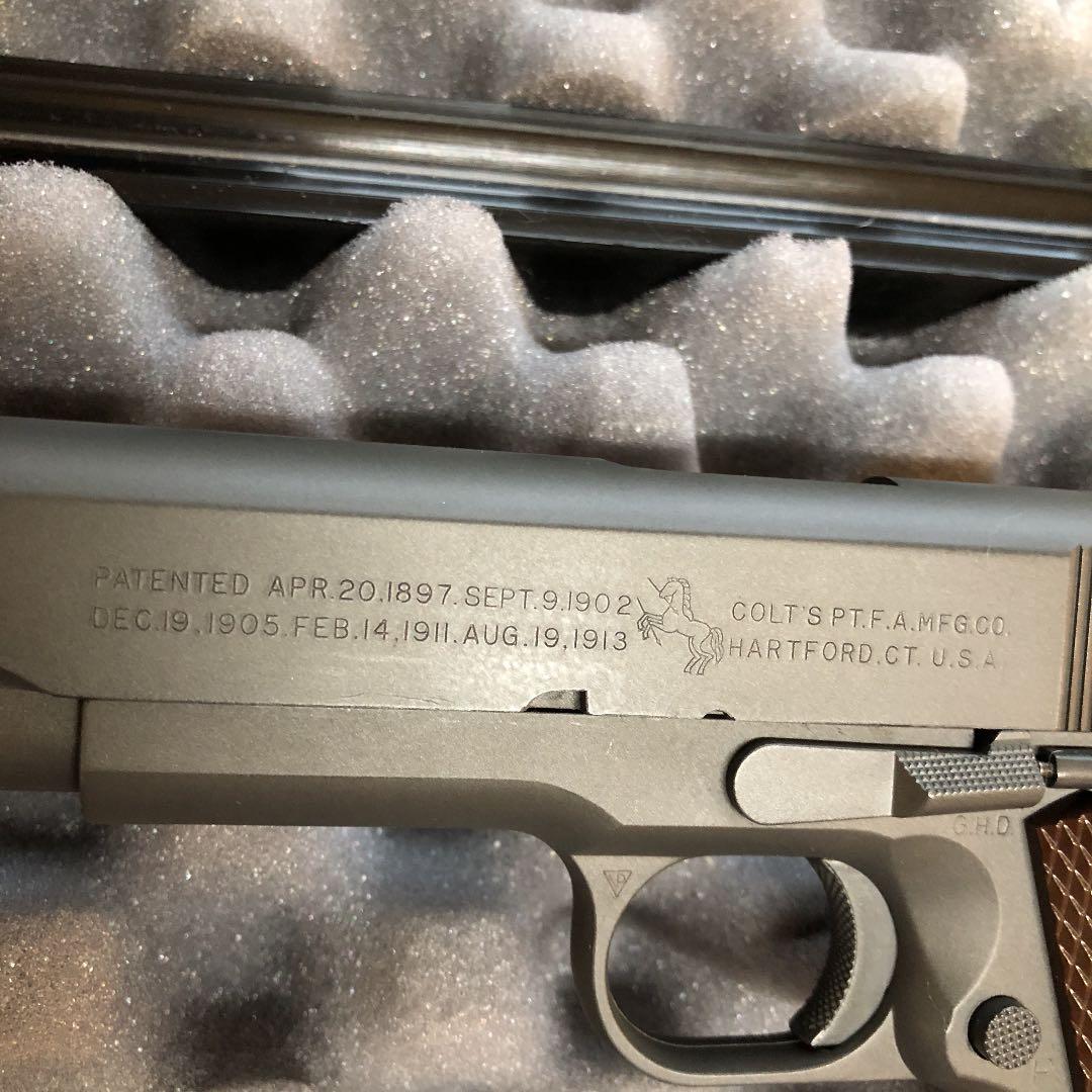 ウエスタンアームス M1911 2点セット 実物ケース付き！