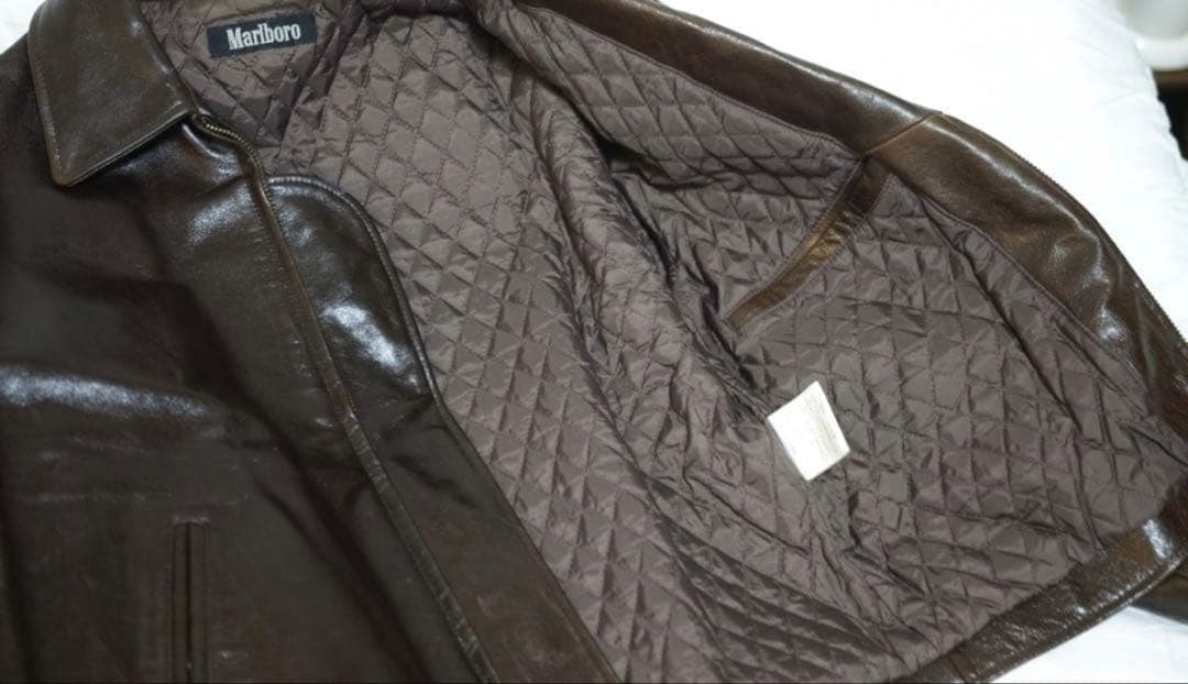 Marlboro leather mini jacket マールボロ