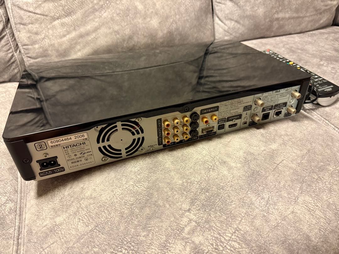 日立DV-DH1000S [HDD内蔵DVDレコーダー 1TB 美品