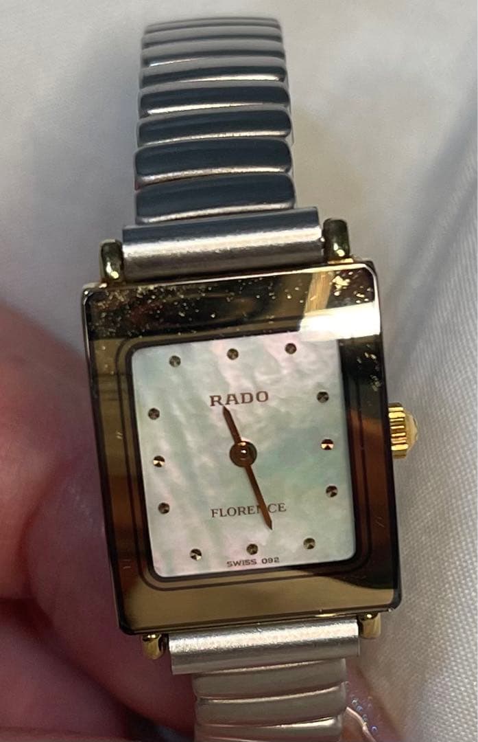 希少⭐︎ラドー フローレンス 153.3606.2 N腕時計　ピンクシェル