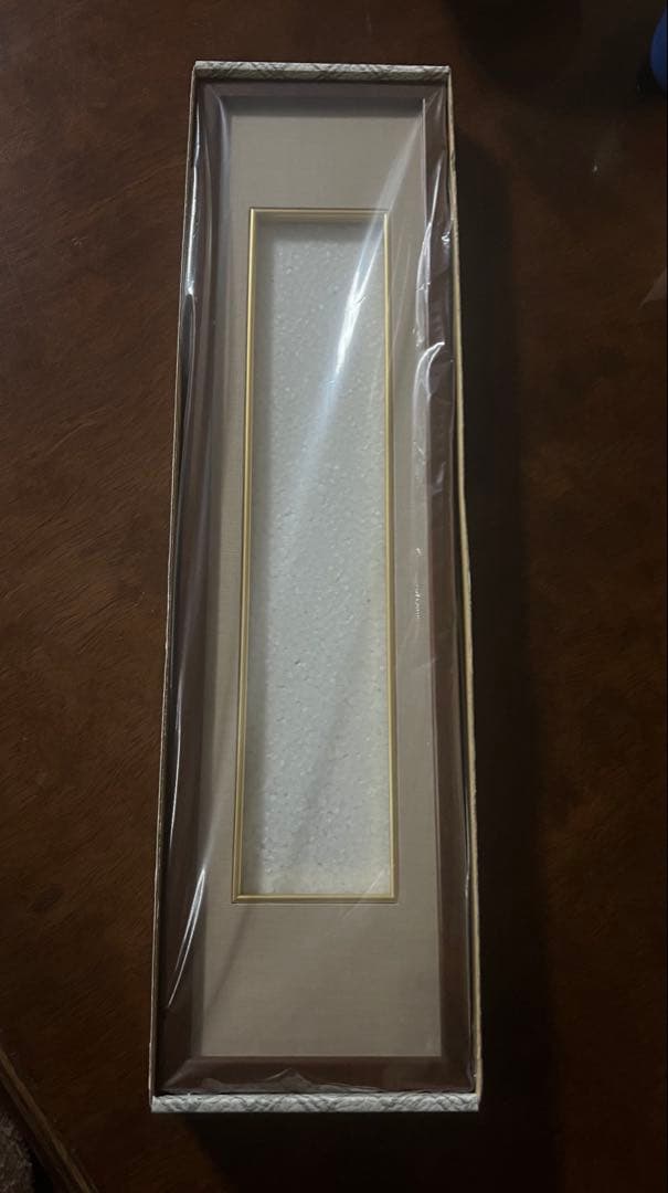 5767歩7 広巾短冊　ブラウン　日本製　３個セット