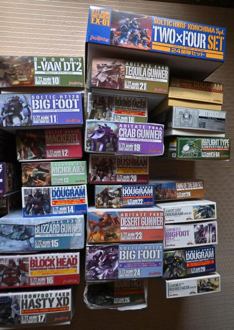 COMBAT ARMORS MAX 全36種セット 太陽の牙ダグラム