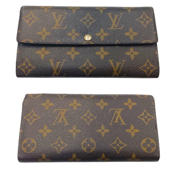 ルイヴィトン 長財布 モノグラム ポルトフォイユ サラ 二つ折り財布　0044