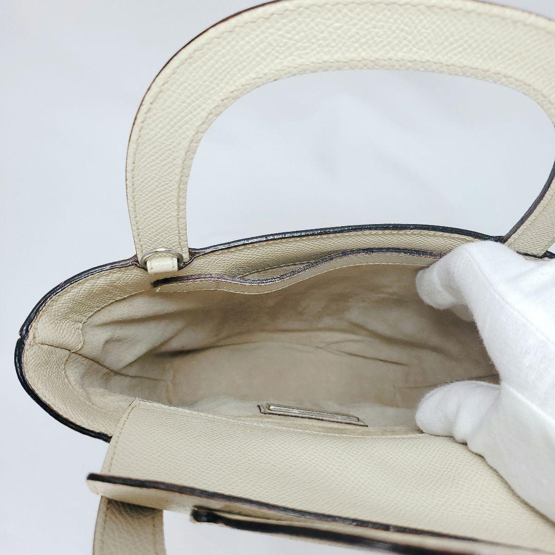 ETRO 2way ショルダー ハンドバッグ ベージュ系