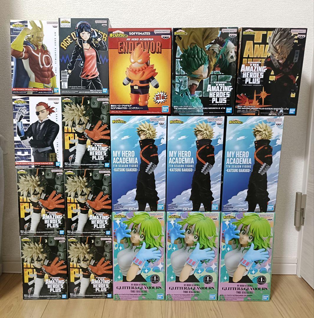 【最安まとめ売り】ヒロアカ プライズフィギュア17個セット