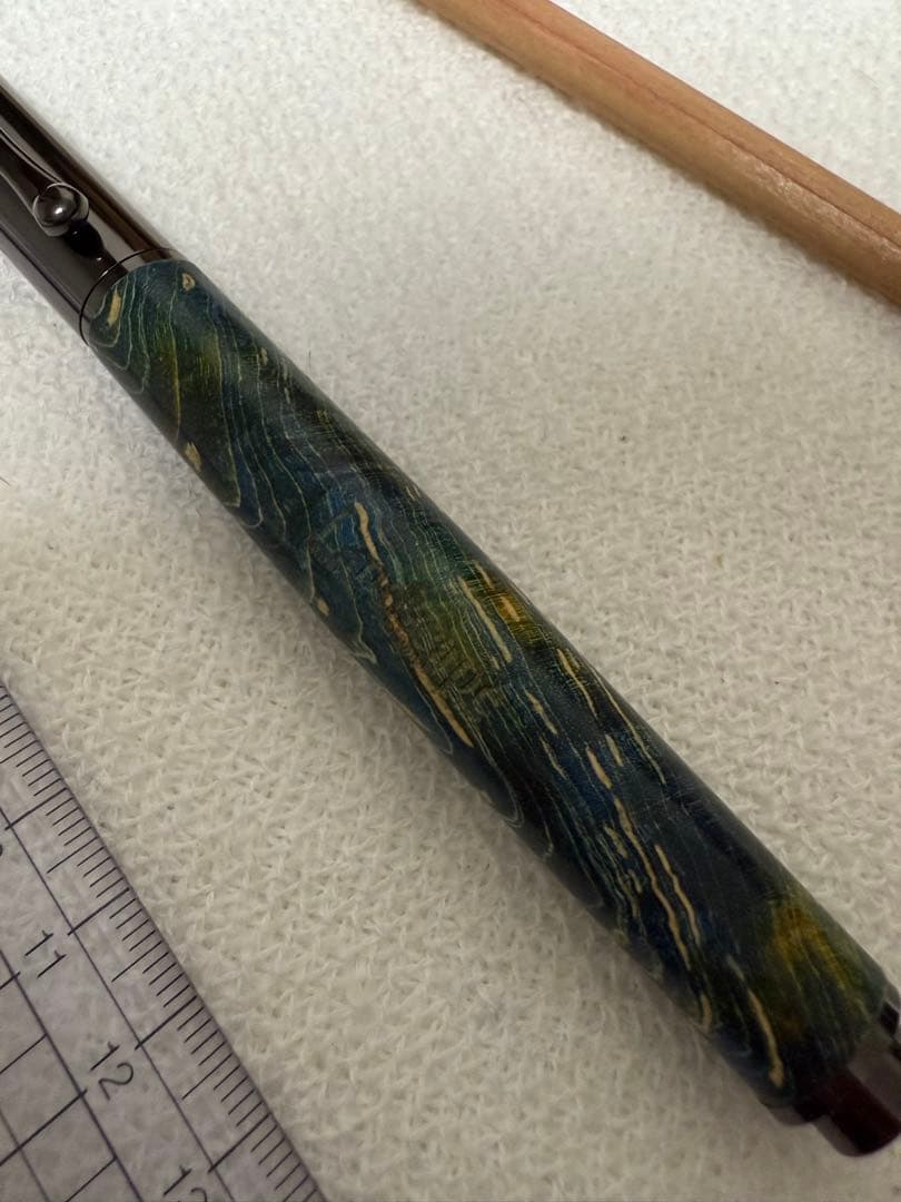 川窪さんの万年筆、絶版