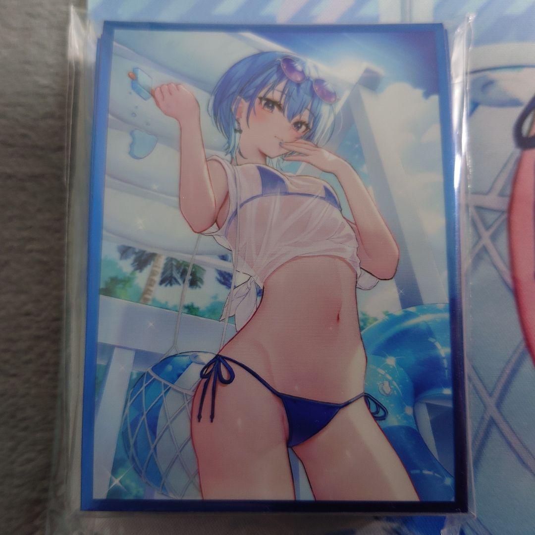 α2 ホロライブ 透け&Tシャツ&ビキニ 星街すいせい スリーブ&プレイマット