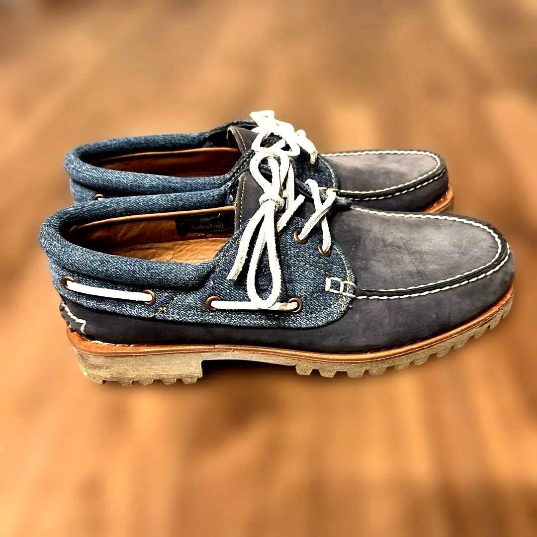 な*ー様 ティンバーランド　オーセンティック スリーアイ レザー＆ファブリック